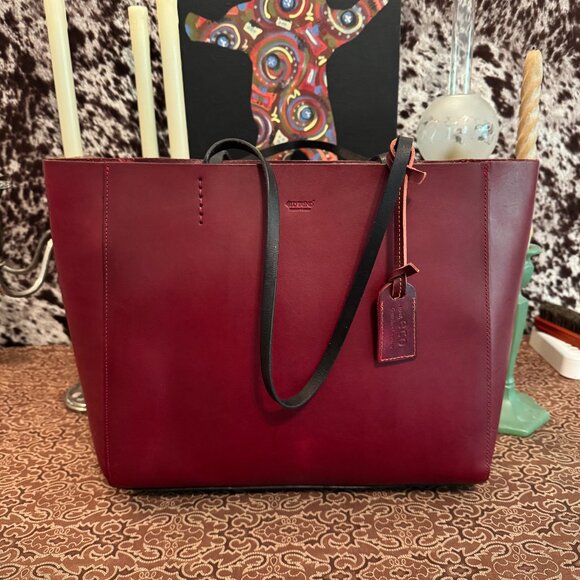 Old Trend Handbags - Old Trend "Out West" Tote In Merlot